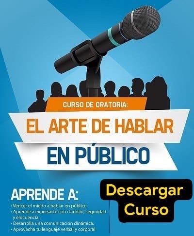 CURSO DE ORATORIA, APRENDE A HABLAR EN PÚBLICO